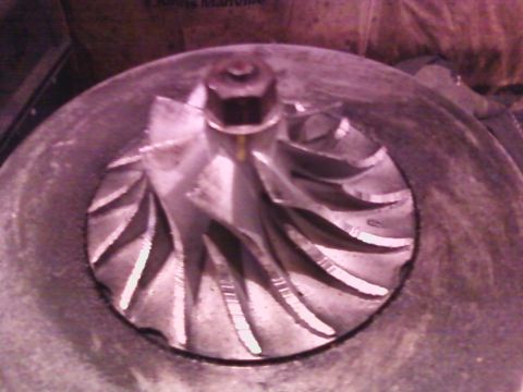 1980 Ford Bronco - Pretty sure this isn't now the intake impeller should look.