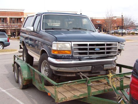 1993 Ford Bronco - A friend & I drove to N'ville today to pick it up.