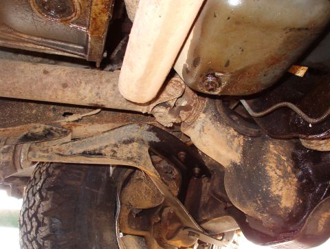 1993 Ford Bronco - I haven't gotten a thorough look at the tire yet, but I think it's OK. At least good enough for a spare.
