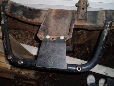1978 Ford Bronco - This is an aftermarket trailer hitch receiver, not a 1978 Ford Bronco.