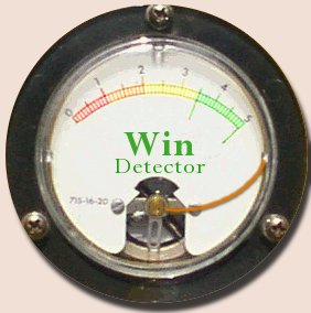 1989 Ford Bronco - This gauge is labeled 'Win Detector' and shows a reading of 5.