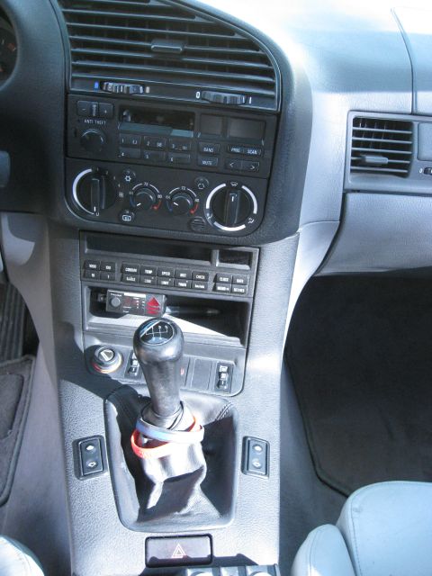 1994 Ford Probe - Interior view of a car's center console and dashboard area.