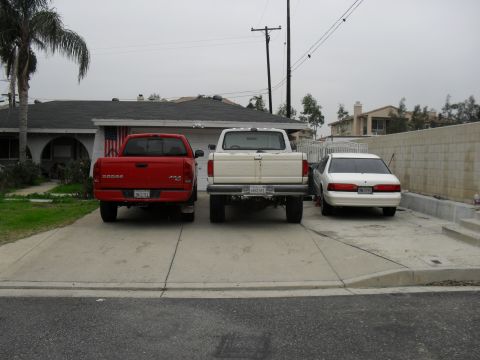 1991 Ford F-350 - Driveway lineup