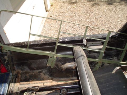 1981 Ford Bronco - Grill gaurd off a M1008 pickup. Its gonna take some work to mount up( ARC welder time!!)