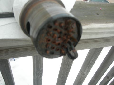 1984 Ford Bronco - Close-up view of a diesel injector, showing its intricate internal structure.