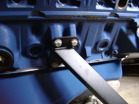 1972 Ford Ranchero - 429 Engine Mount Arrangement