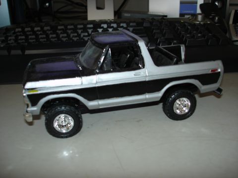 1979 Ford Bronco - This is a model of a 1978 Ford Bronco, not a 1979 model.
