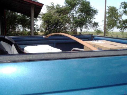 1984 Ford Bronco - Wooden support bow. Dimensions are: 65-5/8"Lx1-1/2"Wx3/8"D. The metal tabs on each end bolt to the trim panel and secure the bow