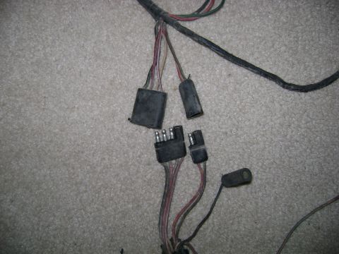 1972 Ford Ranchero - Engine harness and connectors