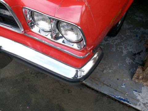 1973 Ford Ranchero - I'm going to remove the light buckets; they aren't lined up correctly and there is a lot of was and paint in the gap where they mate.