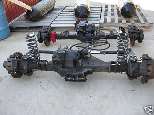 We Can Get 2.5 Ton Rockwells for $1,500! That's one front axle and one rear axle. call 270-351-7472