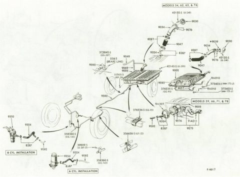 1972 Ford Ranchero - Fuel System