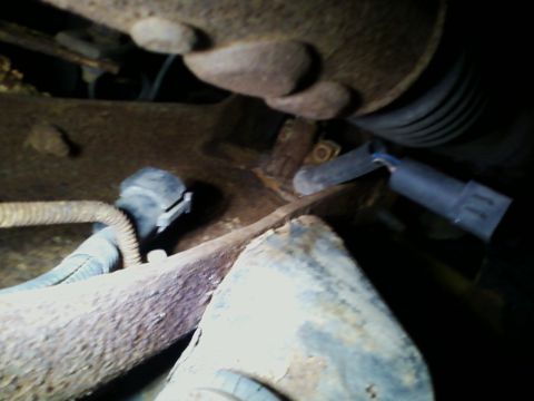 1990 Ford Bronco - ABS line front %u2013 not connected