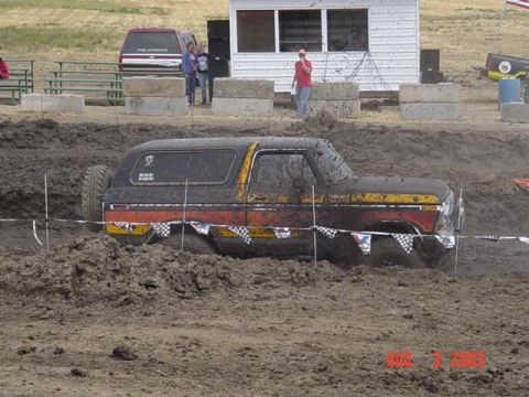 1989 Ford Bronco - Did pretty good for a front wheel drive