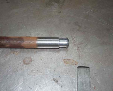 1969 MINI Cooper - Making Brake M/C adapter for remote reservoir