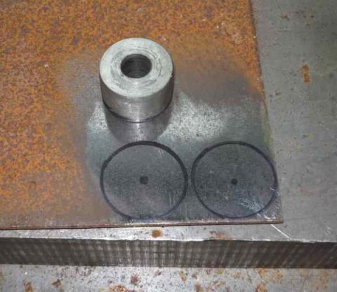 1969 MINI Cooper - Making Brake M/C adapter for remote reservoir