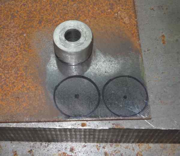 Making Brake M/C adapter for remote reservoir