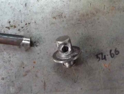 1969 MINI Cooper - Making Brake M/C adapter for remote reservoir
