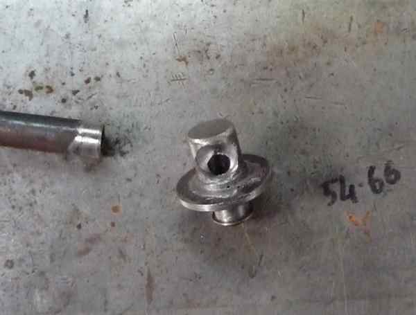 Making Brake M/C adapter for remote reservoir