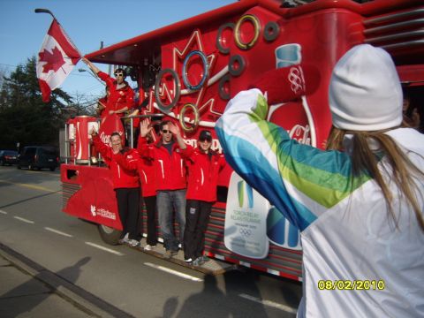 1989 Ford Bronco - torch relay