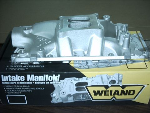 1954 Ford F-100 - I picked up a new intake for my 351W. It's a Weiand Stealth hi-rise 4V. I like it much better then the current Edelbrock Performer that's o…