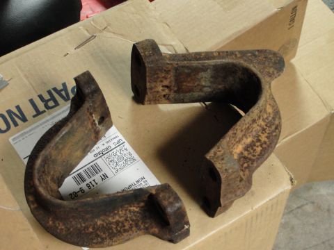 1995 Ford Bronco - Before evop rust soak
