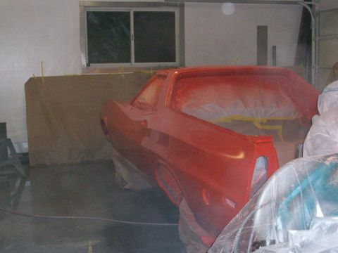 1973 Ford Ranchero - then we finished it off with three coats of ShopLine 620 clear
