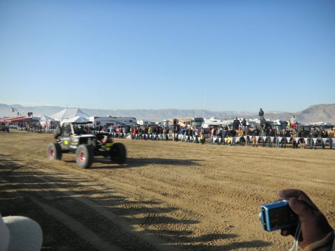 1997 Ford Ranger - Off-road buggy racing event with spectators and RVs in the background.