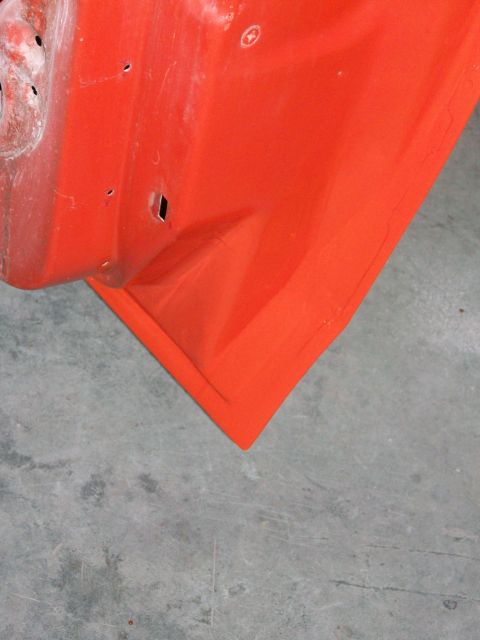 1973 Ford Ranchero - passenger door, post repair.