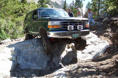 1990 Ford Bronco - Um, burrito?