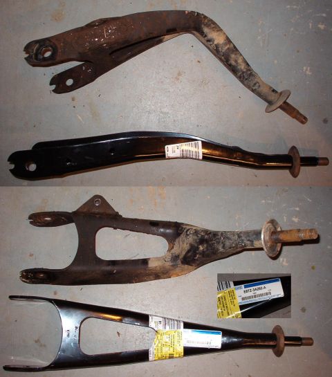 1993 Ford Bronco - E8TZ-3A292-A less than $100 from the dealership. The bolts holding it on the axle housing took over 250 lb-ft to remove. [url=http://www.su…
