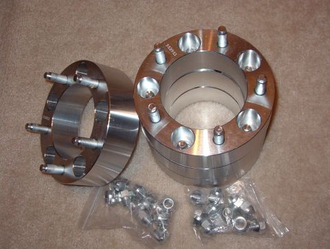 1983 Ford Bronco - I finally broke down & ordered a set of 2" spacers to push the Dodge rims out where they belong. These came from "rigged.up"…