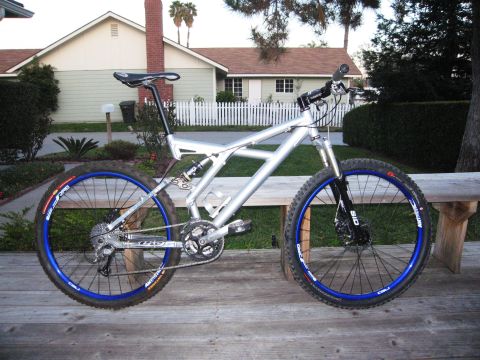 1986 Ford Bronco - This is a mountain bike, not a 1986 Ford Bronco.
