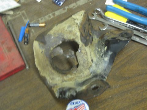 1993 Ford Bronco - radius arm bracket 1