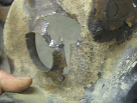 1993 Ford Bronco - radius arm support 2