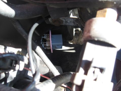 1996 Ford Bronco - Inserted with exisiting screws