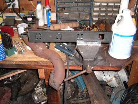 1981 Ford LTD - After all the holes were drilled I scored the lines with a cut-off wheel on my angle grinder. Then I finished the scored areas with a body…
