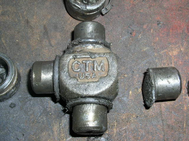CTM USA universal joint part on workbench