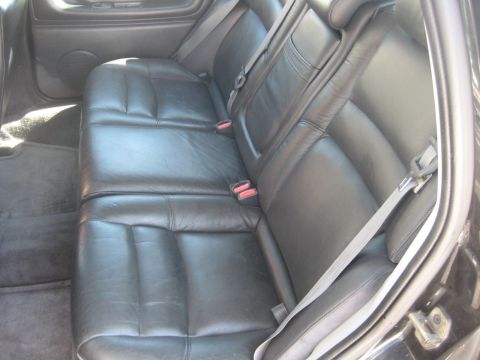1993 Ford Probe - Interior view of the back seats of a car.