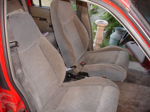 1992 Ford Explorer - Interior view of a 1992 Ford Explorer, highlighting the front seating area and dashboard details.