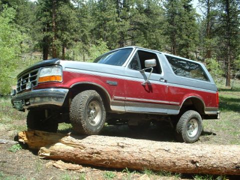 1994 Ford Bronco - Poser shot...gotta love some of them.