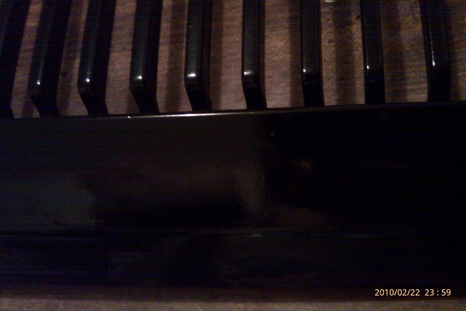 Black grille detail