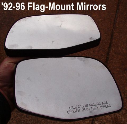 1983 Ford Bronco - Flag-Mount Mirror Glasses '92-96