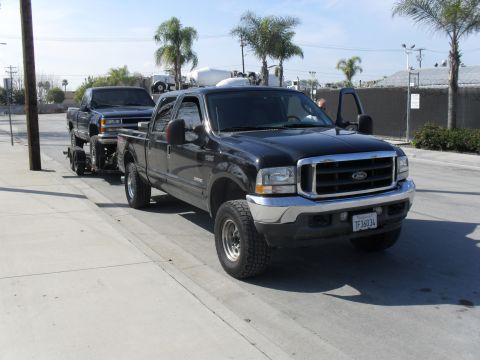 1900 Yugo GVX - Brandon towing his truck
