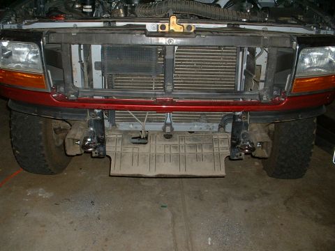 1994 Ford Bronco - Place to put tow hooks.