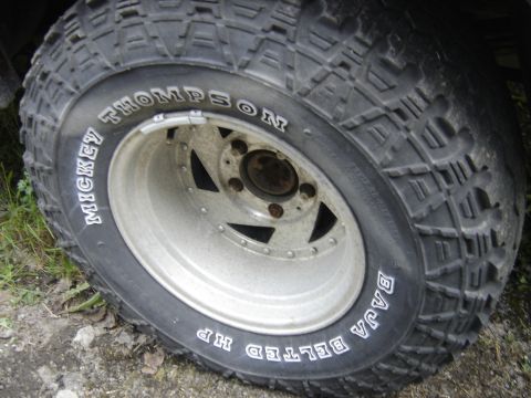 1989 Ford Bronco - tire