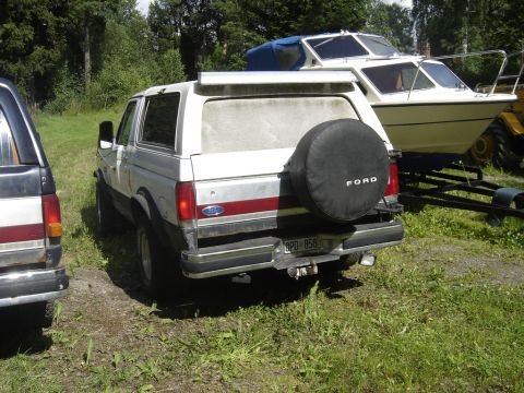 1989 Ford Bronco - Rear view
