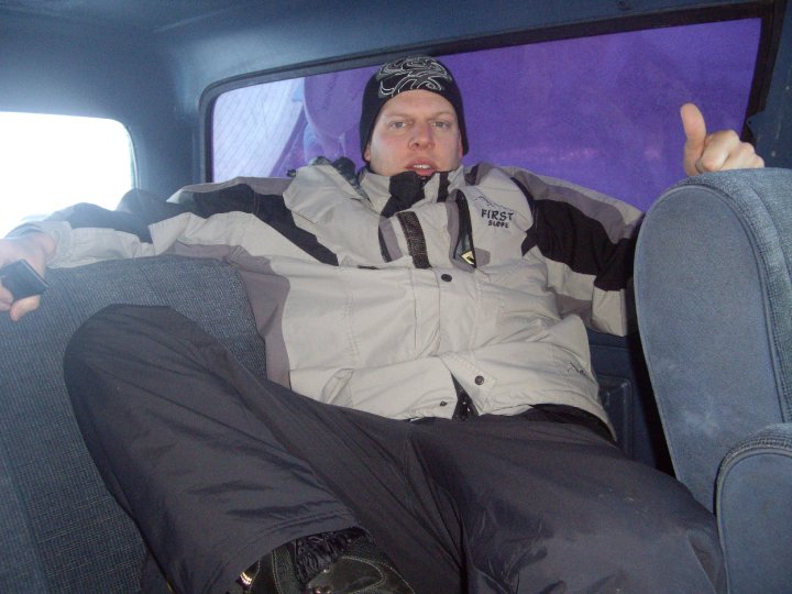 On the way to the special stage