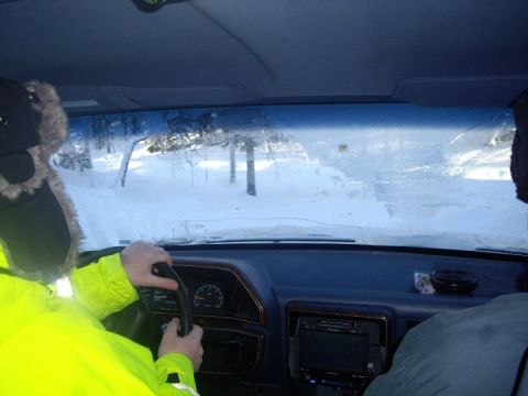1989 Ford Bronco - On the way to the special stage