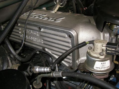 1990 Ford Bronco - Edelbrock Performer Truck Intake.